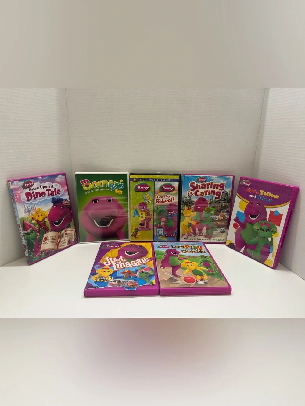 Barney DVD Lot of 7 Musical Episodes, Stories & More - Picture 1 of 3
